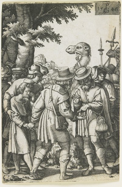 Joseph Sold to the Ishmaelites by Georg Pencz